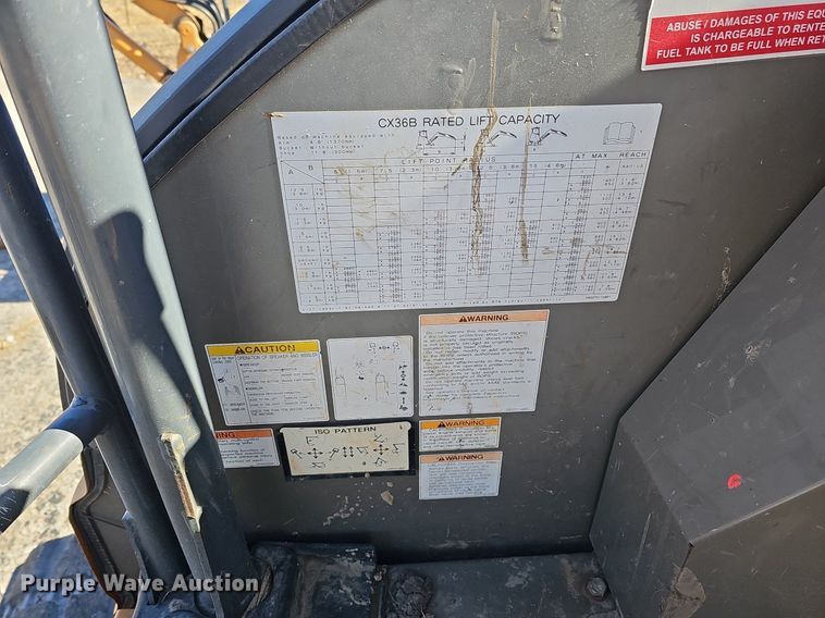 image for item DK0657 2016 Case CX36B ZTS mini excavator