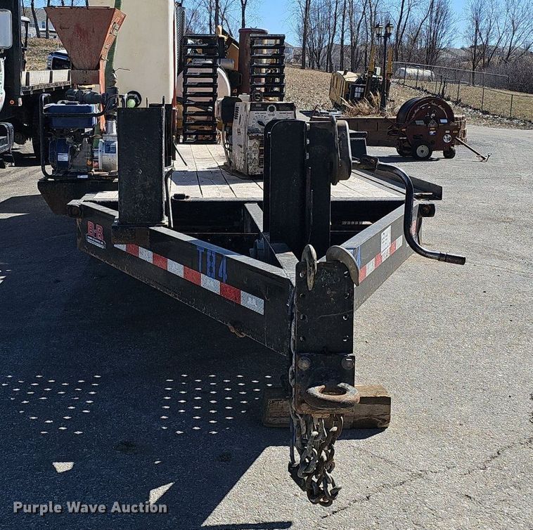 image for item DK0662 Behnke Enterprises Inc. CBCT2124E-BT-R equipment trailer