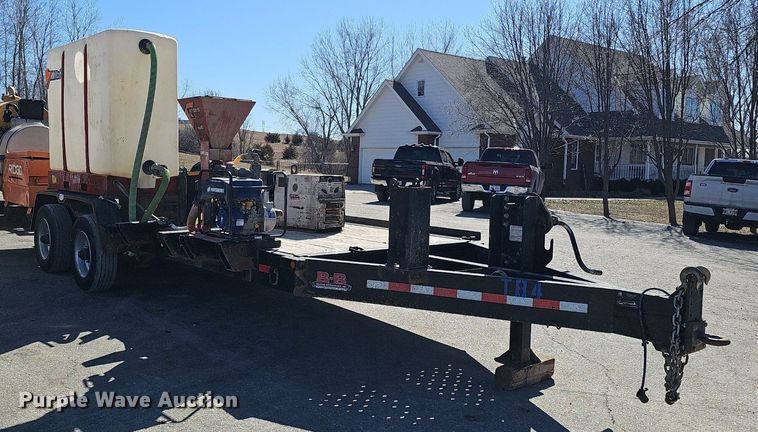 image for item DK0662 Behnke Enterprises Inc. CBCT2124E-BT-R equipment trailer