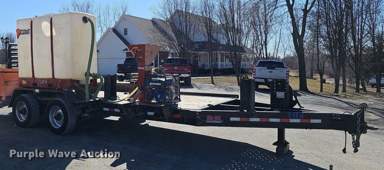image for item DK0662 Behnke Enterprises Inc. CBCT2124E-BT-R equipment trailer