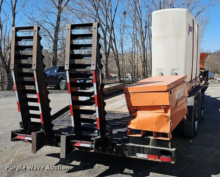 image for item DK0662 Behnke Enterprises Inc. CBCT2124E-BT-R equipment trailer