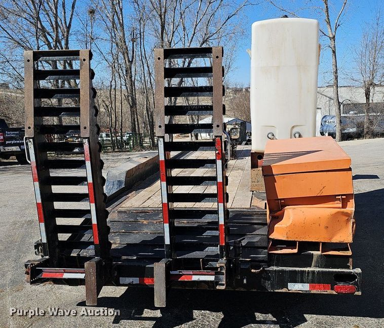 image for item DK0662 Behnke Enterprises Inc. CBCT2124E-BT-R equipment trailer