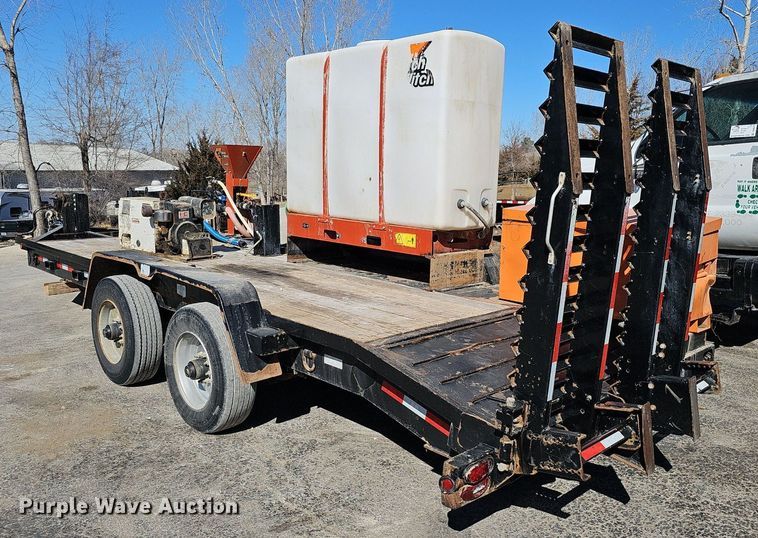 image for item DK0662 Behnke Enterprises Inc. CBCT2124E-BT-R equipment trailer