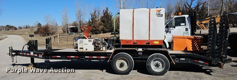 image for item DK0662 Behnke Enterprises Inc. CBCT2124E-BT-R equipment trailer