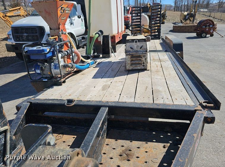 image for item DK0662 Behnke Enterprises Inc. CBCT2124E-BT-R equipment trailer