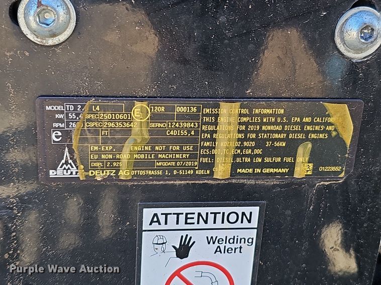 image for item DK0664 2020 Vermeer Navigator S3 D20X22III directional boring unit