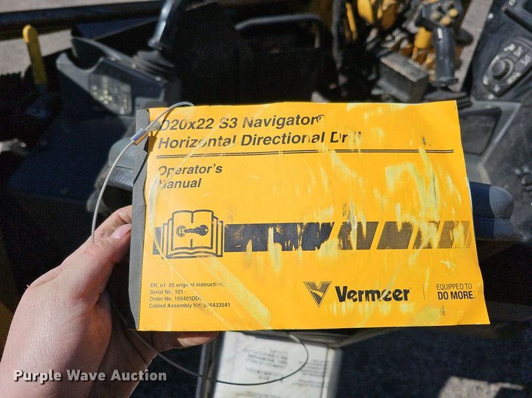 image for item DK0664 2020 Vermeer Navigator S3 D20X22III directional boring unit