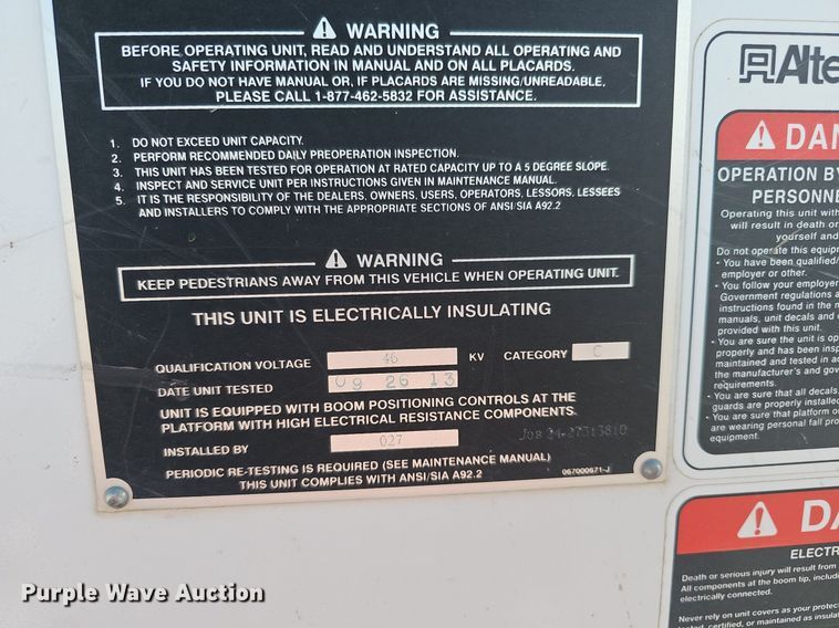 image for item DK0710 2013 Ford F550 Super Duty XL  bucket truck