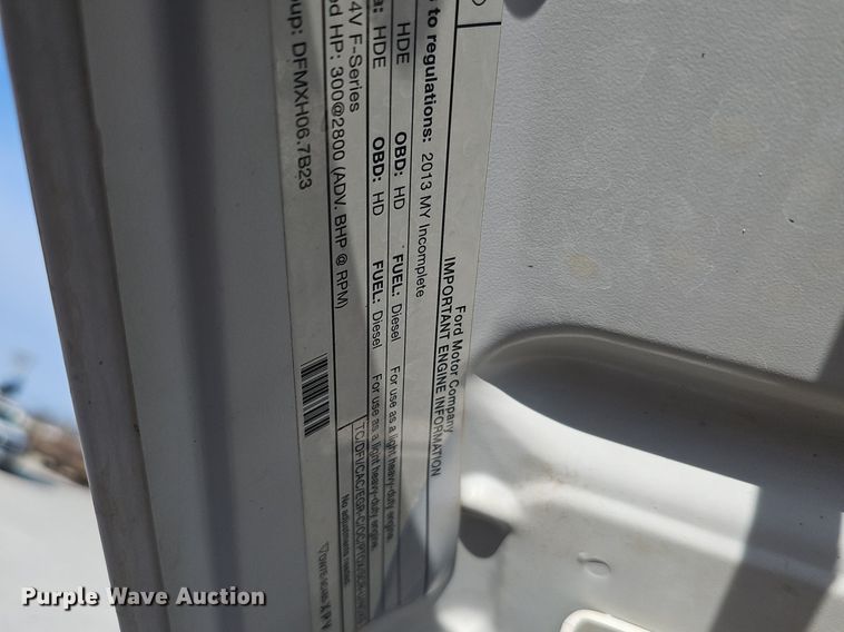 image for item DK0710 2013 Ford F550 Super Duty XL  bucket truck