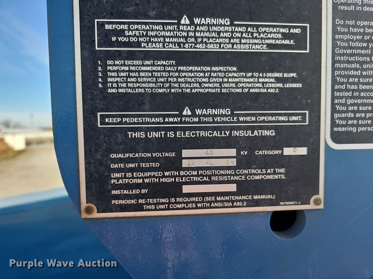 image for item DK0711 2015 Ford F550 Super Duty XL  bucket truck