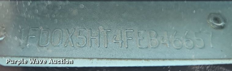 image for item DK0711 2015 Ford F550 Super Duty XL  bucket truck