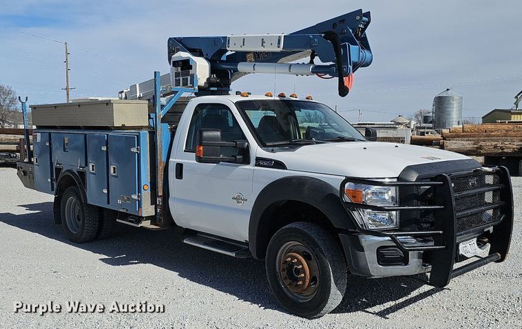 image for item DK0713 2015 Ford F550 Super Duty XL  bucket truck