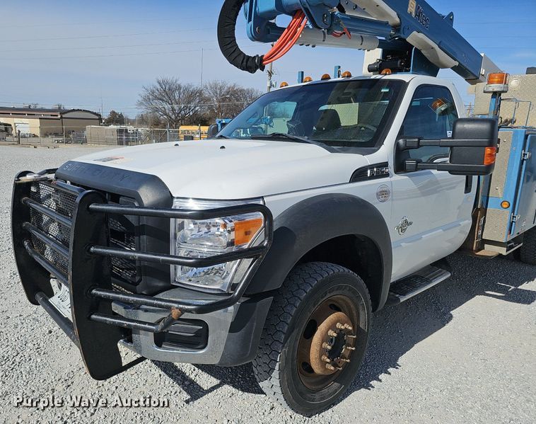 image for item DK0713 2015 Ford F550 Super Duty XL  bucket truck
