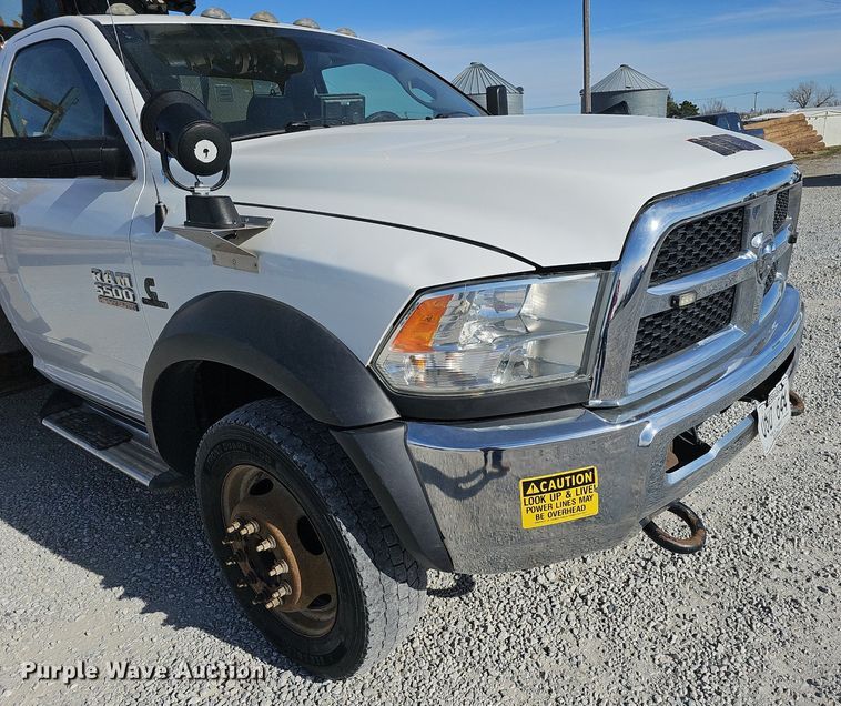image for item DK0714 2015 Dodge Ram 5500HD bucket truck