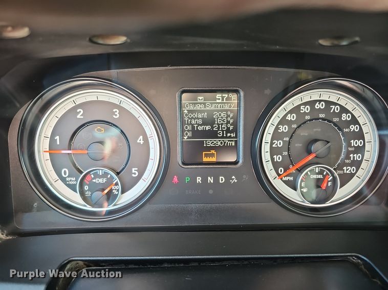 image for item DK0714 2015 Dodge Ram 5500HD bucket truck