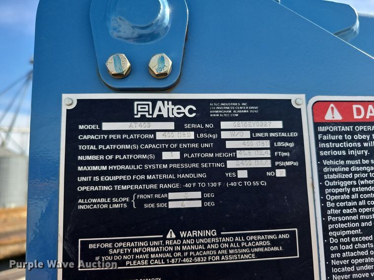 image for item DK0715 2015 Ford F550 Super Duty XL  bucket truck