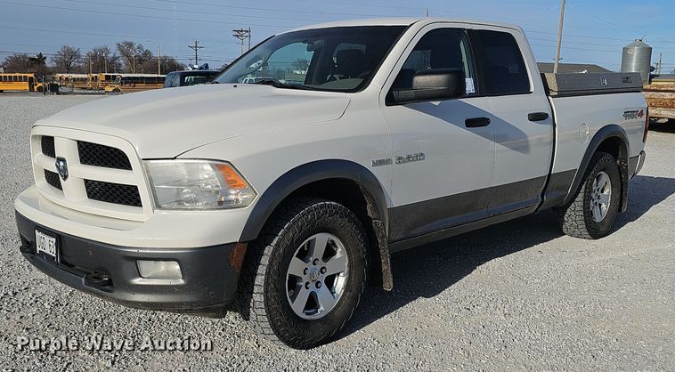 image for item DK0716 2009 Dodge Ram 1500 Quad Cab pickup truck