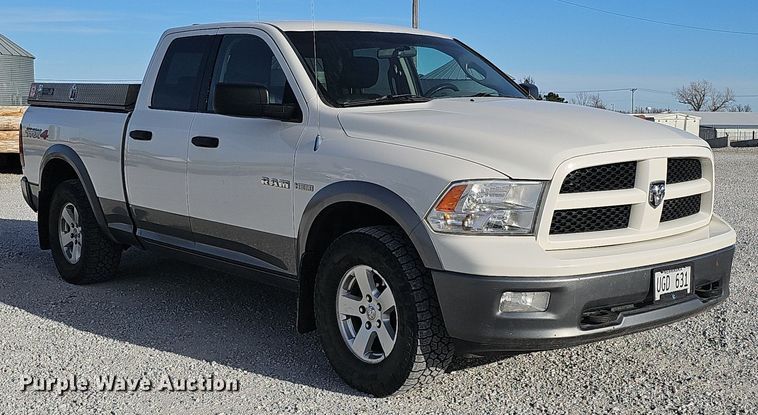 image for item DK0716 2009 Dodge Ram 1500 Quad Cab pickup truck