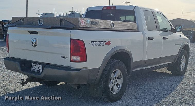 image for item DK0716 2009 Dodge Ram 1500 Quad Cab pickup truck