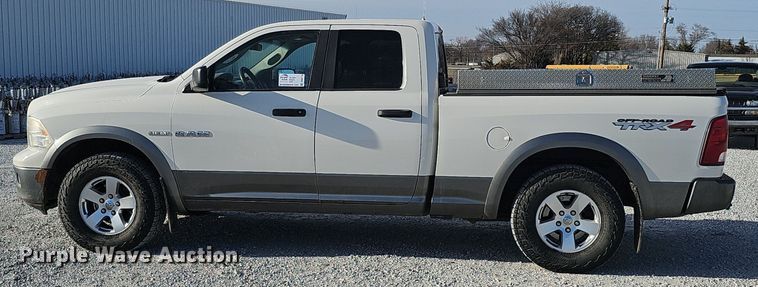 image for item DK0716 2009 Dodge Ram 1500 Quad Cab pickup truck