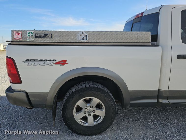 image for item DK0716 2009 Dodge Ram 1500 Quad Cab pickup truck