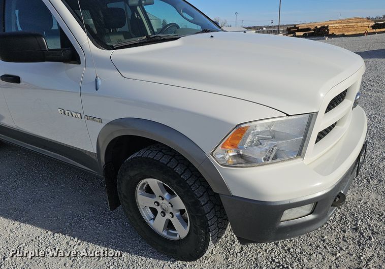 image for item DK0716 2009 Dodge Ram 1500 Quad Cab pickup truck