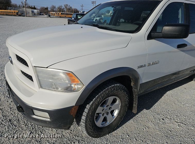 image for item DK0716 2009 Dodge Ram 1500 Quad Cab pickup truck