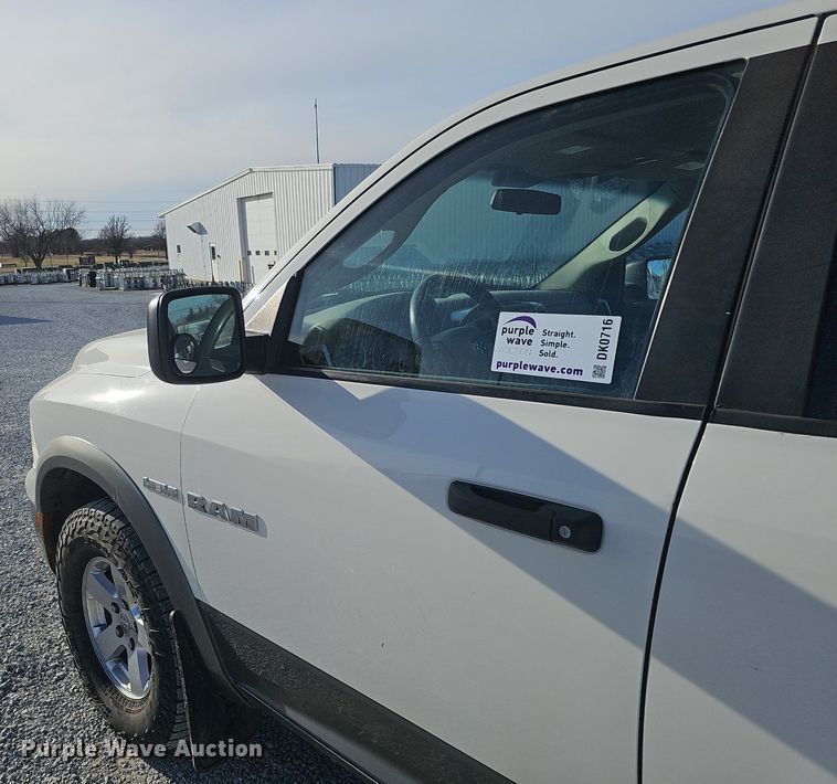 image for item DK0716 2009 Dodge Ram 1500 Quad Cab pickup truck