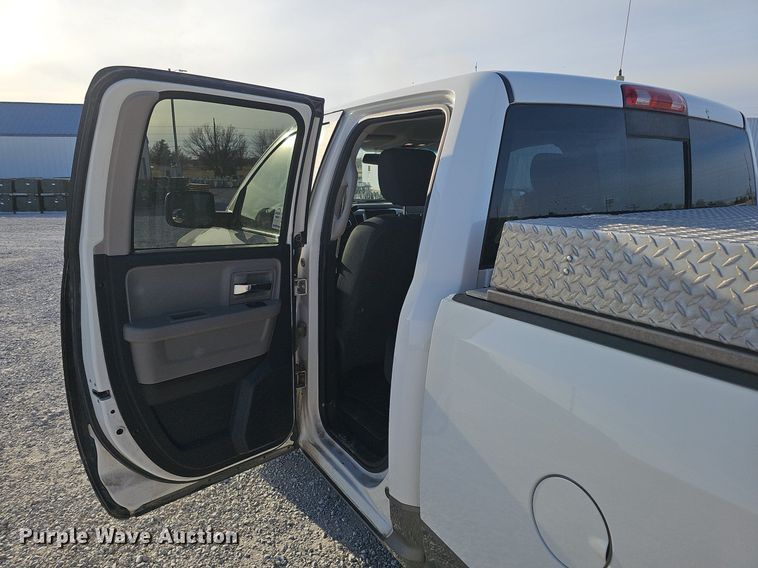 image for item DK0716 2009 Dodge Ram 1500 Quad Cab pickup truck