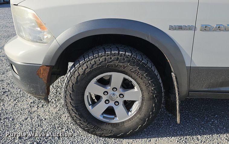 image for item DK0716 2009 Dodge Ram 1500 Quad Cab pickup truck