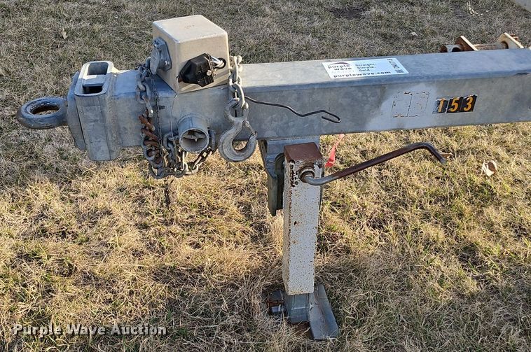 image for item DK0718 2003 Sauber Mfg Co 4410 pole trailer