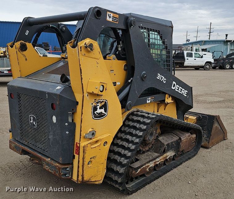 image for item DK0721 2017 John Deere 317G tracked skid steer loader