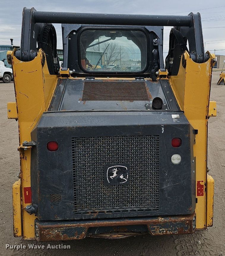 image for item DK0721 2017 John Deere 317G tracked skid steer loader