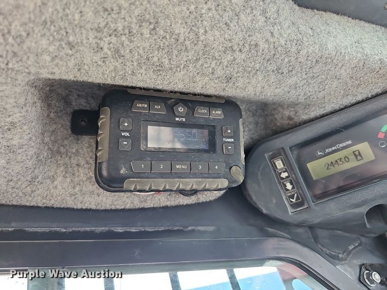 image for item DK0721 2017 John Deere 317G tracked skid steer loader