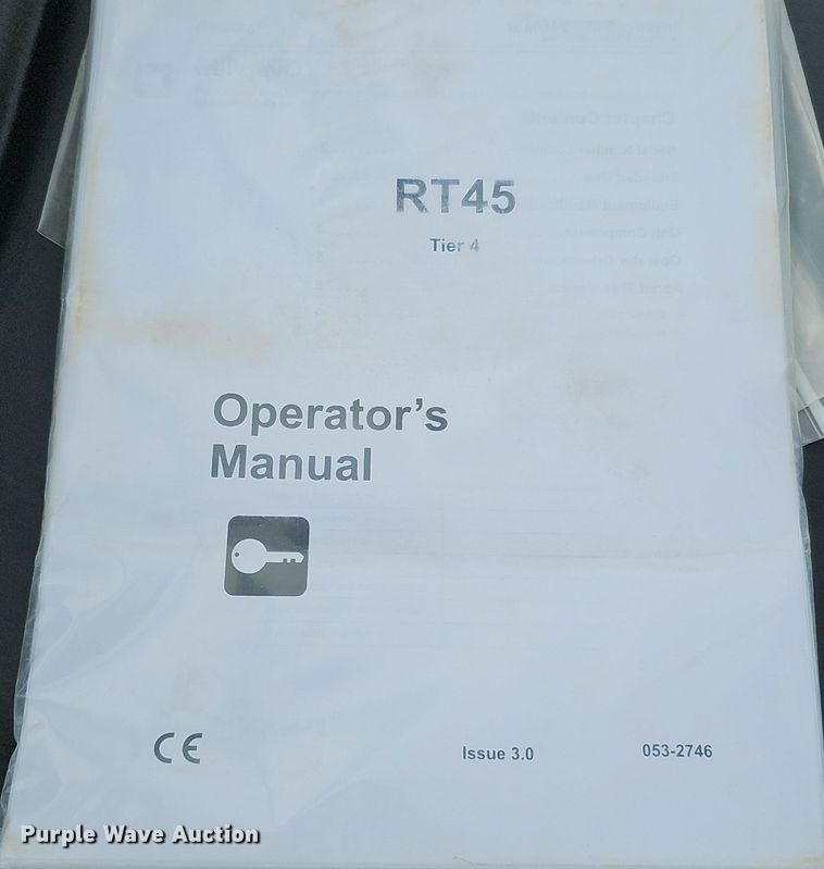 image for item DK0728 2017 Ditch Witch RT45 trencher