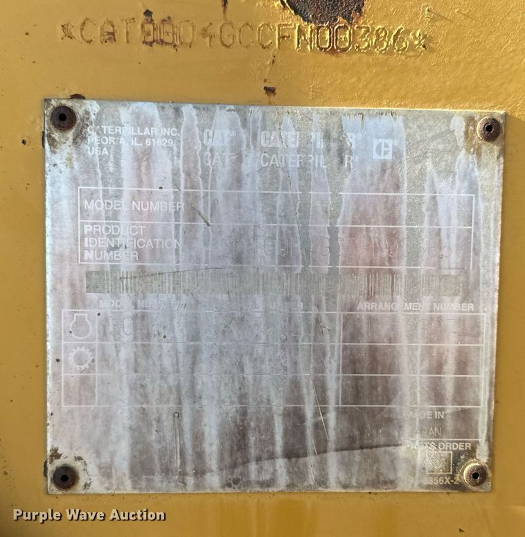 image for item DL4352 2002 Caterpillar D4G XL dozer