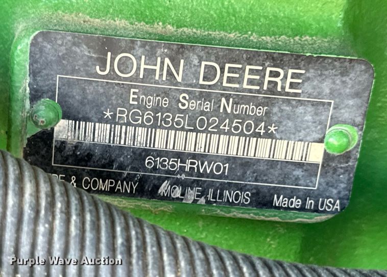 image for item DL4357 2011 John Deere 9630 Scraper Special 4WD tractor
