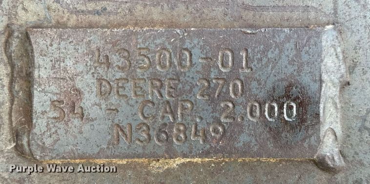 image for item DL4359 2015 John Deere 250G LC excavator