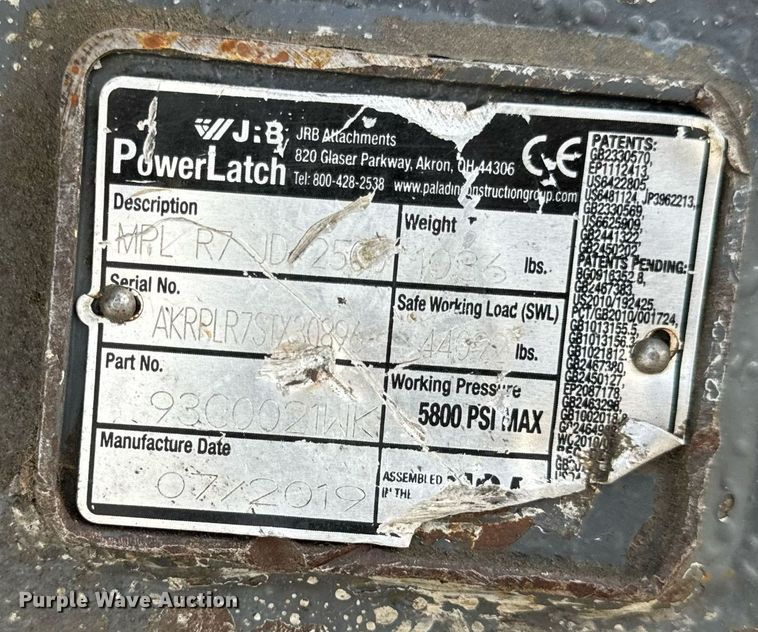 image for item DL4359 2015 John Deere 250G LC excavator