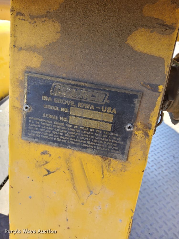 image for item DL4360 Gomaco RTP500 Belt Placer