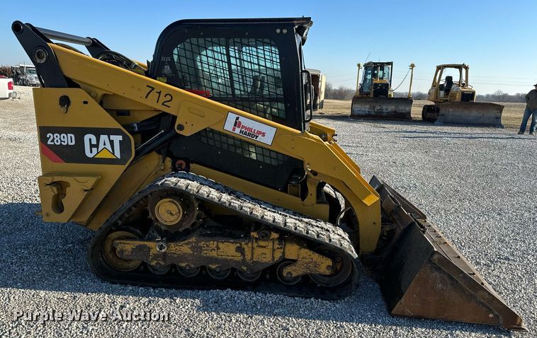 image for item DL4363 2015 Caterpillar 289D tracked skid steer loader