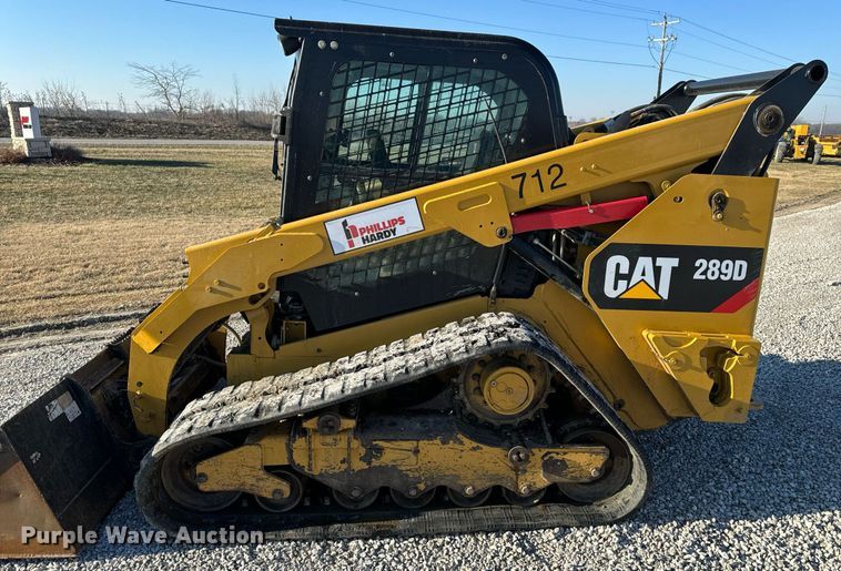 image for item DL4363 2015 Caterpillar 289D tracked skid steer loader