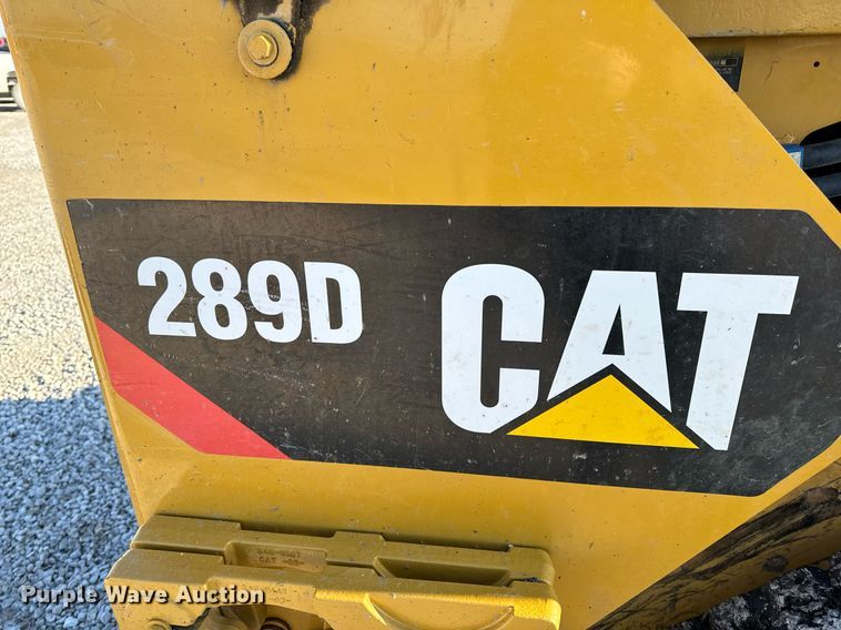image for item DL4363 2015 Caterpillar 289D tracked skid steer loader