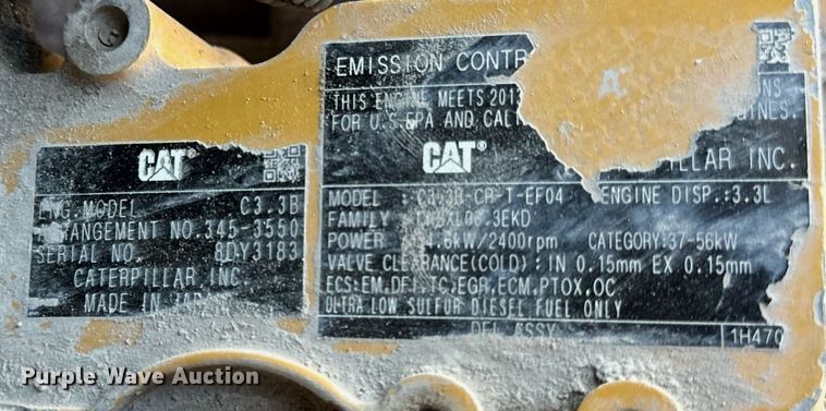 image for item DL4363 2015 Caterpillar 289D tracked skid steer loader