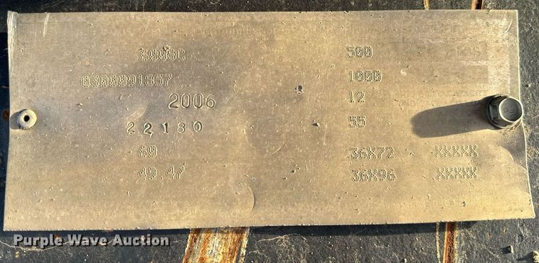 image for item DL4366 2006 JLG 600SC boom lift