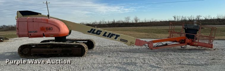 image for item DL4367 2002 JLG 660SJC boom lift