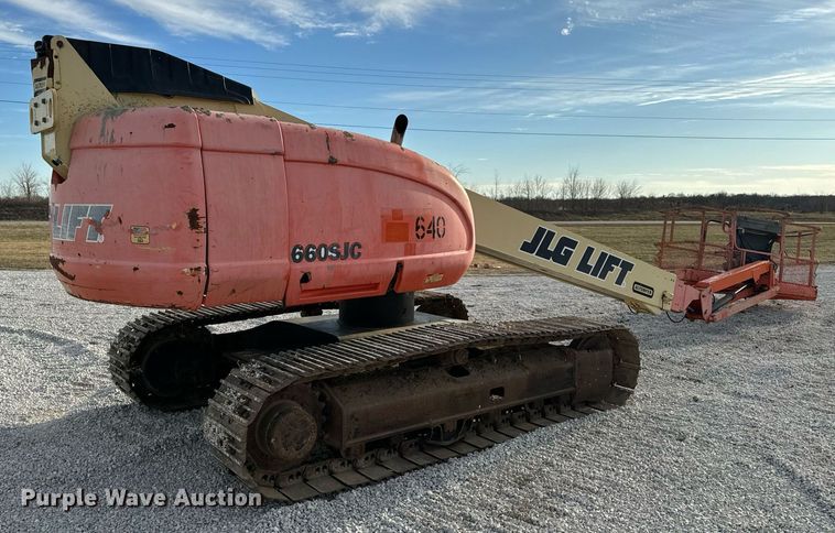 image for item DL4367 2002 JLG 660SJC boom lift