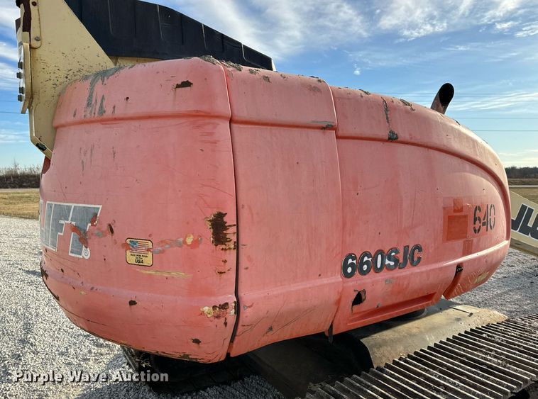 image for item DL4367 2002 JLG 660SJC boom lift