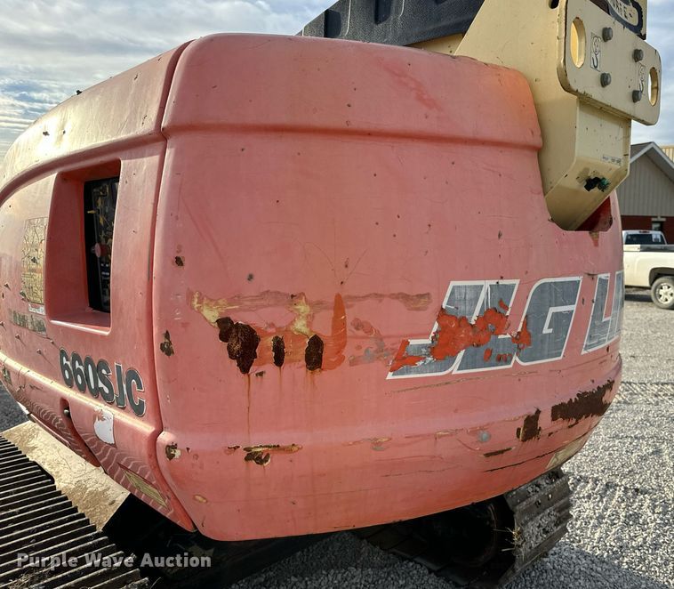 image for item DL4367 2002 JLG 660SJC boom lift