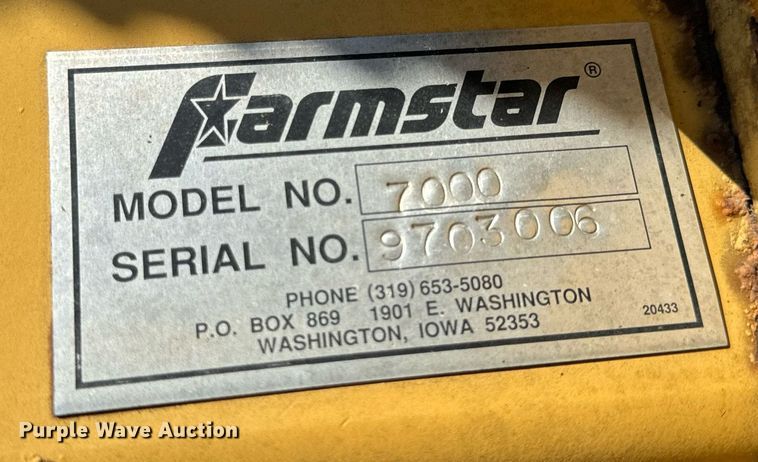 image for item DL4371 Farmstar 7000 manure injector